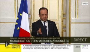 L'intervention de François Hollande en intégralité