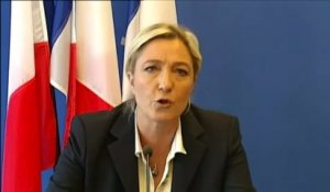 Le Pen, Duflot, Apparu et Jacob réagissent aux propositions de Hollande