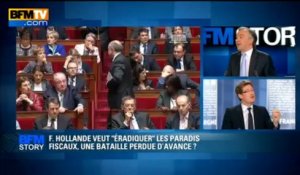 BFM STORY: François Hollande veut "éradiquer" les paradis fiscaux, une bataille perdue d'avance ? - 10/04