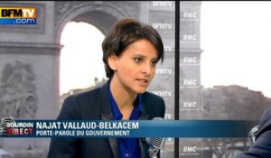 Patrimoine, Transparence : Najat Vallaud-Belkacem invitée de "Bourdin direct"