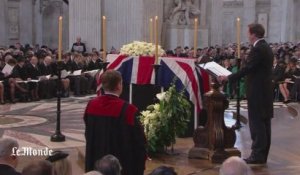 Les images des funérailles de Margaret Thatcher à la cathédrale Saint-Paul