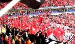 20/04/13 : ASSE-SRFC : ambiance Stade de France