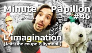 Minute Papillon #46 L'imagination (feat une coupe de Playmobil)