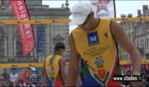 France Afrique du Sud 3ème partie Montpellier Beach Masters 2010 place de la comédie