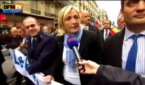 Le Pen: "nous sommes le parti des travailleurs français" - 01/05