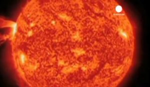La NASA immortalise une éruption solaire