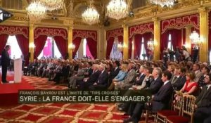 François Bayrou sur la Syrie : "je trouve que la position de la France est imprudente"