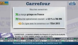 Carrefour : résultats du premier semestre positifs, Renaud Ramette dans Intégrale Placements - 29/08