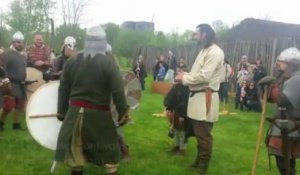 Les vikings attaquent le fort franc de Marle