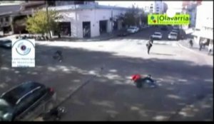 Un accident spectaculaire en Argentine