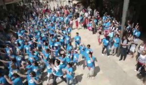 Le Flashmob des 25 ans de France Bleu Touraine