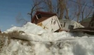 Un "tsunami" de glace au Canada et aux Etats-Unis