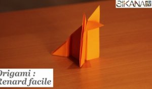 origami facile : Renard en papier - HD