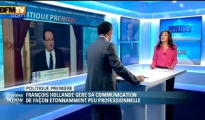 Politique Première: Hollande gère sa communication de façon peu professionnelle - 16/05