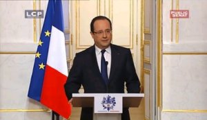 Deuxième conférence de presse de François Hollande