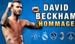 David Beckham, un hommage pour une carrière exceptionnelle