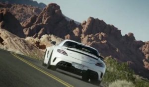 Mercedes SLS AMG Black Series, le trailer