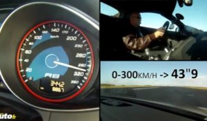 300 km/h en Audi R8 V10 Spyder avec Yves Bey-Rozet