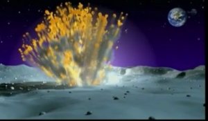 La Nasa filme une puissante explosion de météorite sur la Lune