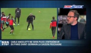 BFM TV / Ancelotti quitte le PSG - 19/05