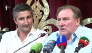Gérard Depardieu tourne un film en Tchétchénie
