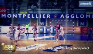 Nuit du Handball - Le Montpelliérain William Accambray est élu meilleur arrière gauche