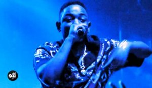 Kendrick Lamar en interview lors de son concert au Bataclan