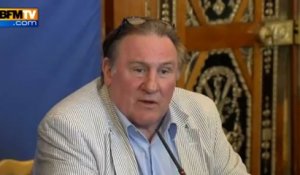 Gérard Depardieu: "j'adore les Français" - 07/06