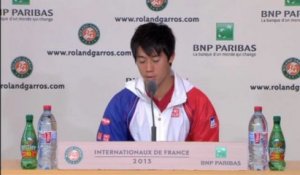 Roland-Garros - Nishikori : ''Trop d'erreurs''