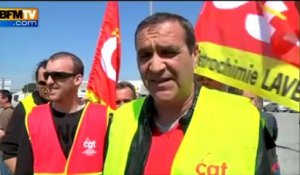 Des salariés en lutte réunis à Marseille pour accueillir Hollande - 04/06