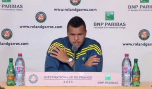 Roland-Garros - Tsonga: ''Dans un match, tout est possible''