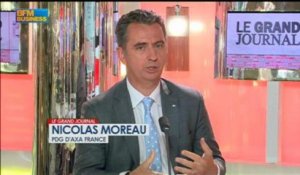 Nicolas Moreau, PDG d’Axa France dans Le Grand Journal - 4 juin 3/4