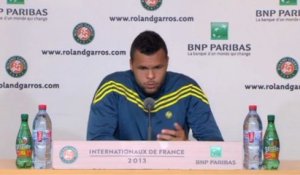 Roland-Garros - Tsonga : "Garder beaucoup d'humilité"