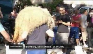 Inondations : évacuation du  zoo de Bernburg - no comment