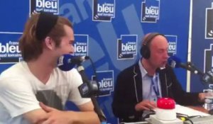 Amaury Vassili sur France Bleu Lorraine - Una parte di me -Frédéric Bélot © Radio France