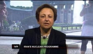 Shirin Ebadi: "Le régime iranien organise les...