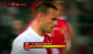 Foot : Magnifique talonnade réalisée par Sneijder !