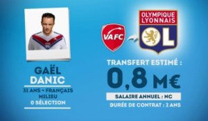 Officiel : Gaël Danic signe à Lyon !