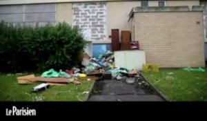 Les squatteurs percent le mur de son appartement