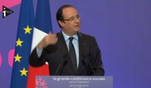 Hollande : "le seul enjeu c'est l'emploi"