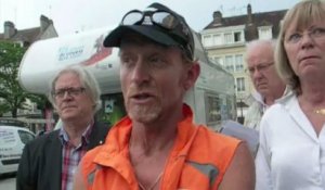 Le «Marathon 2 l'espoir» de Guy Amalfitano a fait étape à Beauvais
