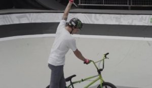 Andy Buckworth Takes BMX Park Semi Final Dew Tour Beach Championships 2013