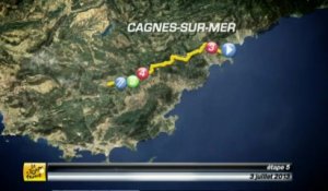 FR - Analyse de l'étape - Étape 5 (Cagnes-sur-Mer > Marseille)