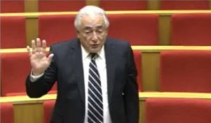 DSK au Sénat, un évenement médiatique