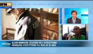 INFO BFMTV - Diagana sur Mimoun: "A 80 ans, il courait toujours dans le bois de Vincennes" - 28/06