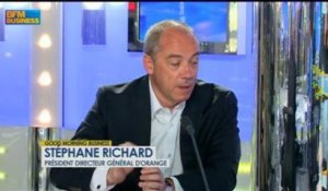 France Télécom devient Orange : Stéphane Richard dans Good Morning Business - 1 juillet