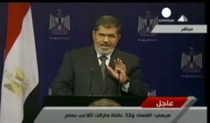 Mohamed Morsi ne partira pas et rappelle sa légitimité