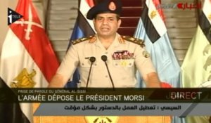 L'armée égyptienne écarte Morsi