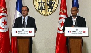 Conférence de presse avec M. Moncef MARZOUKI, président de la République tunisienne