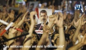 Égypte : "les militaires nous ont volé la démocratie"